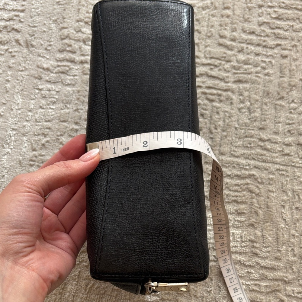 Coach Large Leather Cosmetic Pouch - Picture 5 of 6